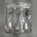 TAKAGI for iPhone Charger, [MFi Certified] Lightning Cable 3PACK 6FT Nylon Braided USB Charging Cable High Speed Transfer Cord Compatible with iPhone 14/13/12/11 Pro Max/XS MAX/XR/XS/X/8/iPad (white, grey)