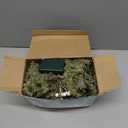 Pre-Lit Artificial Christmas Tree Urn Filler,Artificial Christmas Pine Trees with Tripod Stake,Xmas Tree Urn Filler for Front Door,Yard,Entryways,Patios Holiday Decor (Y, One Size) (1in)