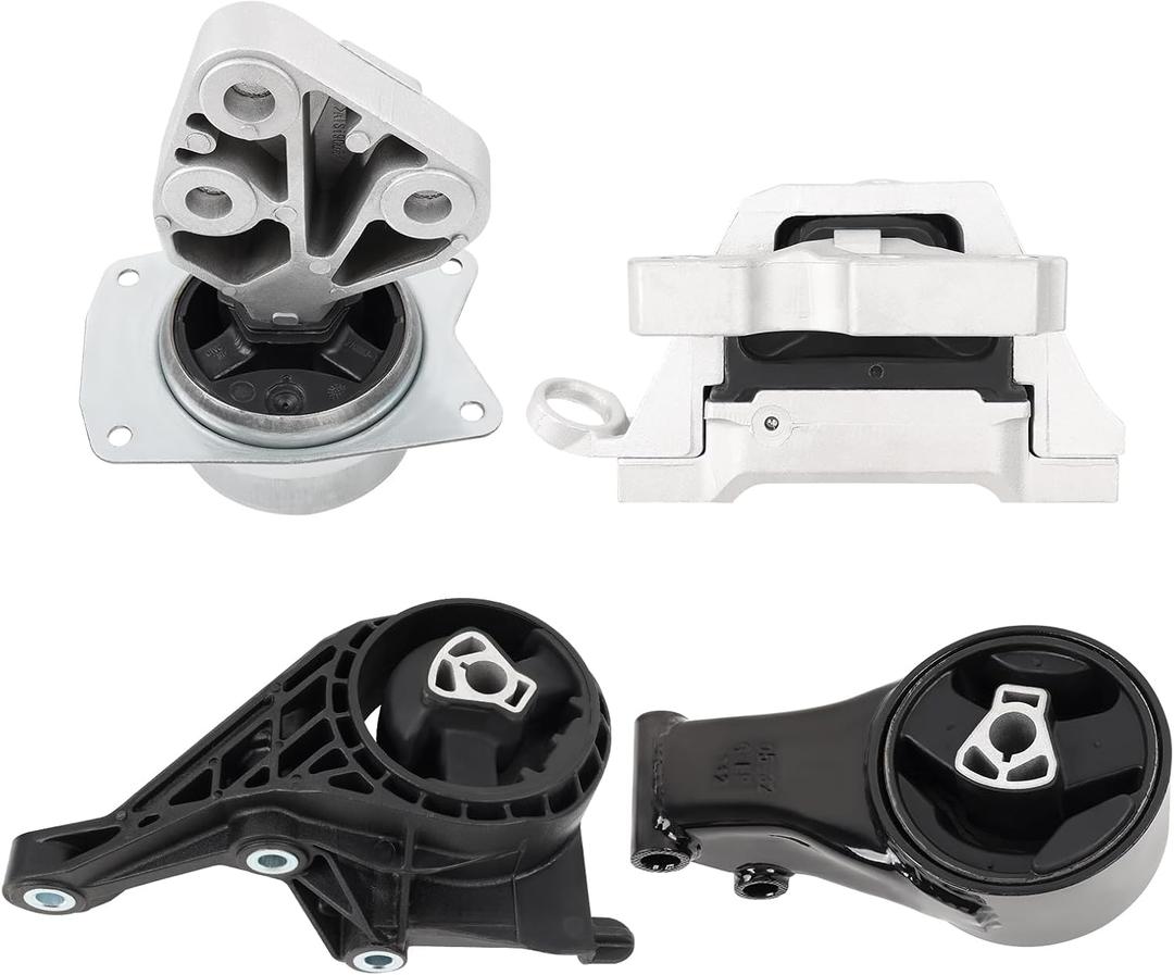Engine Motor & Transmission Mount Compatible with 2013 2014 2015 Malibu L4 2.5L 4-Piece Replaces# A5179 A5711 A5501 A5502