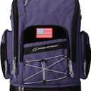 Maelstrom Swim Backpack 35L - Waterproof with Separate Shoe & Wet Compartment for Gym and Sports (Purple)