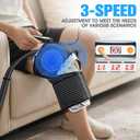Upgraded Ice Machine for Knee After Surgery,3.0 Portable Cold Therapy Machine for Knee Replacement,Ice Compression Knees Machine for Hip,Cold Therapy Machine with 6 Timer,Electric Ice Pack for Knees