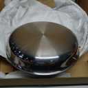 EWFEN Tri-Ply Stainless Steel Frying Pans Set, 8”/ 10”/ 12” Cooking pans, PFOA&PTFE Free Skillet, Induction Cooking Pan, Dishwasher and Oven Safe, Fast & Even Heat, Heavy Duty and Detachable Handle