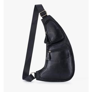 KPYWZER Vintage Leather Sling Bag Backpack for Men Crossbody Shoulder Chest DayPack Backpacks