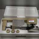 QWORK Triple Beam Mechanical Balance, 2610g/0.1g Lab Analytical Weight Set, Triple Beam Scale with Zero Adjustment Knob, No Need Battery