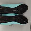 Cycling Shoes, Unisex Delta Cleats Compatible, Indoor Peloton and Outdoor Road Bike Shoes for Men and Women (Teal)