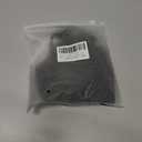 AJISAI Womens Halter Bikini Top Triangle V Neck Bathing Suit Top Low Impact Padded Sports Bra (Black, S)