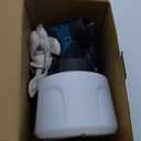 Paint Sprayer Cordless High Power Electric Spray Paint Gun Easy to Clean for Furniture Cabinets House Painting Light Blue (Not Include Battery)