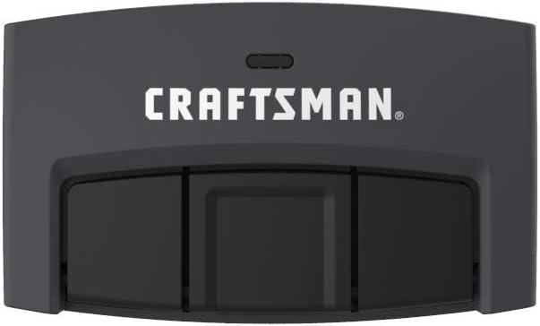 Craftsman CMXZDCG453 3-Button Garage Door Remote, Black