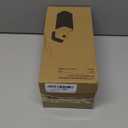 Push Pop-Up Makeup Brush Holder with Lid,4 Slots Makeup Brush Organizer, Makeup Cosmetics Organizer for Vanity Decor, Bathroom Countertop, Large Dustproof Cosmetic Brushes Container, Black