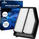 KURIMUP CA11113 Replacement Engine Air Filter, Efficient Filtration Offers 99% Air Purification, Fit for Honda Civic 1.8L L4 Only Gas (2012-2015) and Acura ILX Base 2.0L L4 Gas (2013-2015)