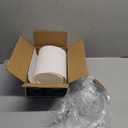 GO&SO White Textured Drum lampshade Medium Lamp Shade 13" Top x 13" Bottom x 10" High (Spider) Modern Linen Lamp Shades for Table Lamp Bedside Lamp Natural Linen Replacement Assembly is Required