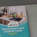 P&P CHEF 9.3 Inch Toaster Oven Pan Set of 2, Stainless Steel Baking Pan for Small Toaster Oven, Rectangle Shape & 1.75-Inch Rim, Brush Finished & Dishwasher Safe