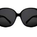 MIYYA Collection Jackie-O Polarized Oversized Butterfly Sunglasses – Women’s Retro Style, UV400 Protection