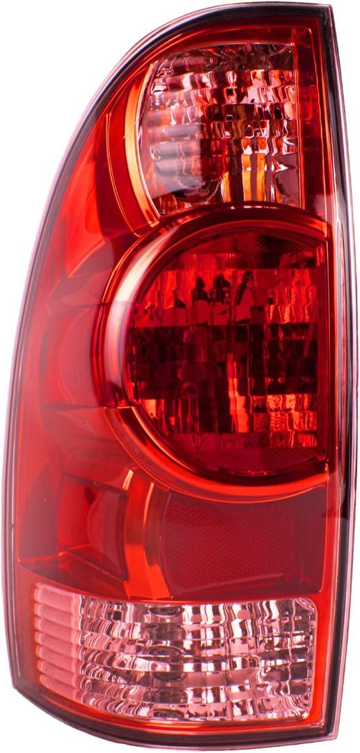 Boine Tail Light Compatible With 2005-2015 Toyota Tacoma Pickup Left Driver Side Rear Lamp Tail Light Bulb and Harness Included (Left Driver Side)