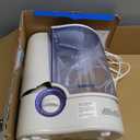 Vicks Warm Mist Humidifier - Air Humidifier for Bedroom, Home & Large Room, Baby, Kids and Adults Soothing Steam Vaporizer for Cough, Congestion, Allergies & Dry Air, VapoSteam Compatible (1 Count (Pack of 1), White)