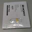 Backsplash Tile for Kitchen Peel and Stick Stone Matte Finish,Bathroom Tiles Stickers 3D Wall Panel Linear Mosaic Marble Backsplash Waterproof(10sheets,White Gold)