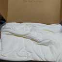 REST Evercool Cooling Comforter, Full/Queen, Blanket for Hot Sleepers, All Season Bedding to Keep Cool for Night Sweats, Breathable Lightweight Blanket, 90"x90" Inches, Snow Ivory