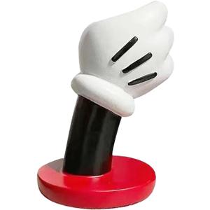 Cute Mouse Pen Holder for Desk, Resin Remote Control Holder,Cartoon Mouse Vase Makeup Brush Holder, Charming home office ornament,Unique Gift for Family and Friends. (Mini flower pots)