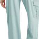 Women's Cargo Pants 28"/30" Lightweight Quick Dry Casual Travel Pant Streetwear for Work Hiking Outdoor with 8 Pockets, Large