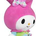 Jazwares Hello Kitty and Friends, 12-Inch My Melody Neon Plush - Officially Licensed Sanrio Product from Ages 6+