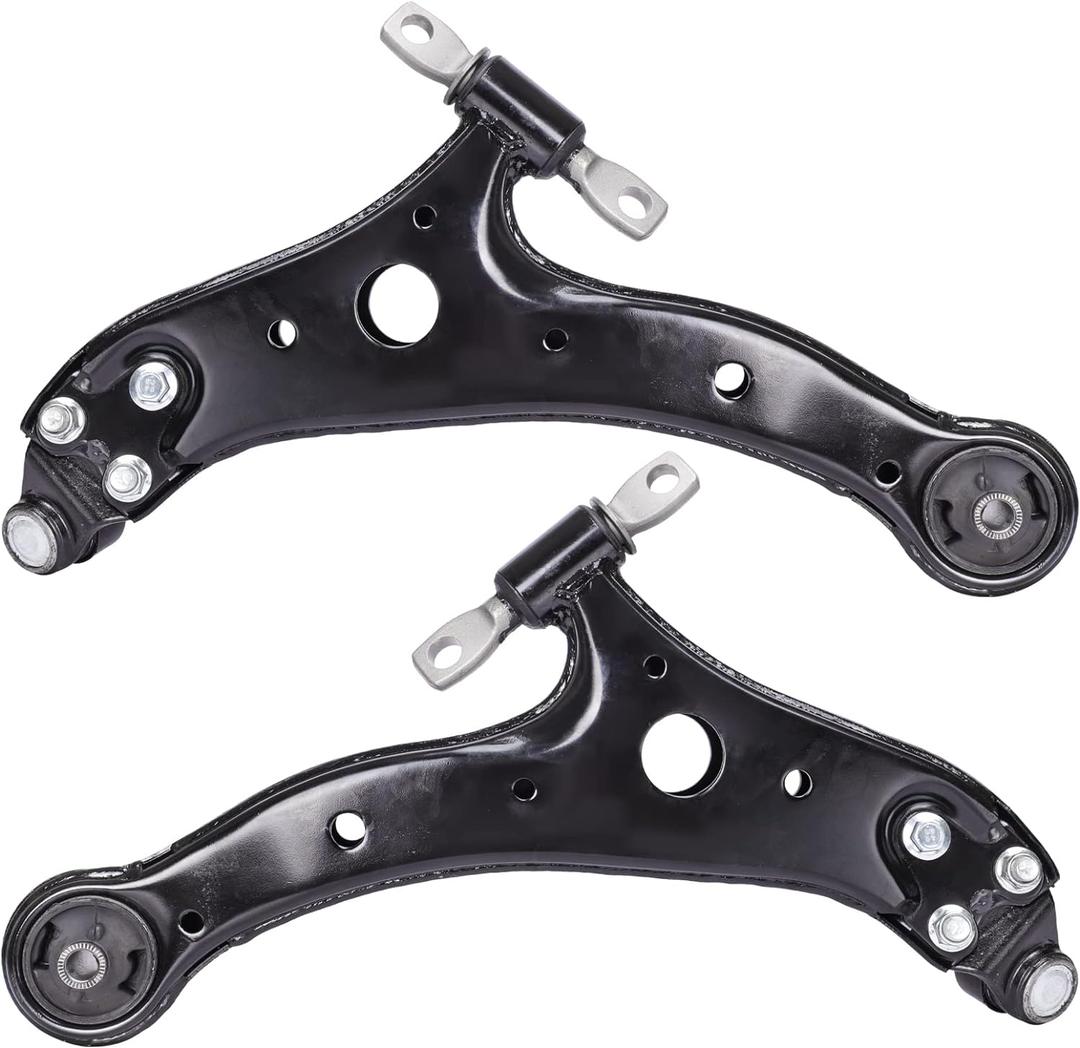 LCWRGS 2pcs Front Lower Control Arm w/Ball Joint Replacement for Lexus ES300 ES330 ES350 RX330 RX350 & Toyota Avalon Camry Highlander Solara K620333 K620334