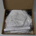 Tikea Hexagonal Wood Riser for Display, 2-Tier Wood Farmhouse Riser for Kitchen Bathroom Counter Decor, Decorative Tray for Soap Dispenser, Decorations and Plant (White)