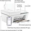 HP DeskJet 4327 Wireless All-in-One Color Inkjet Printer, Scanner, Copier, 6 Month Trial of Instant Ink Included, AI-Capable (B3ZF6A)