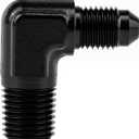 EVIL ENERGY 4AN to 1/4" NPT Male 90 Degree Fitting Adapter Aluminum