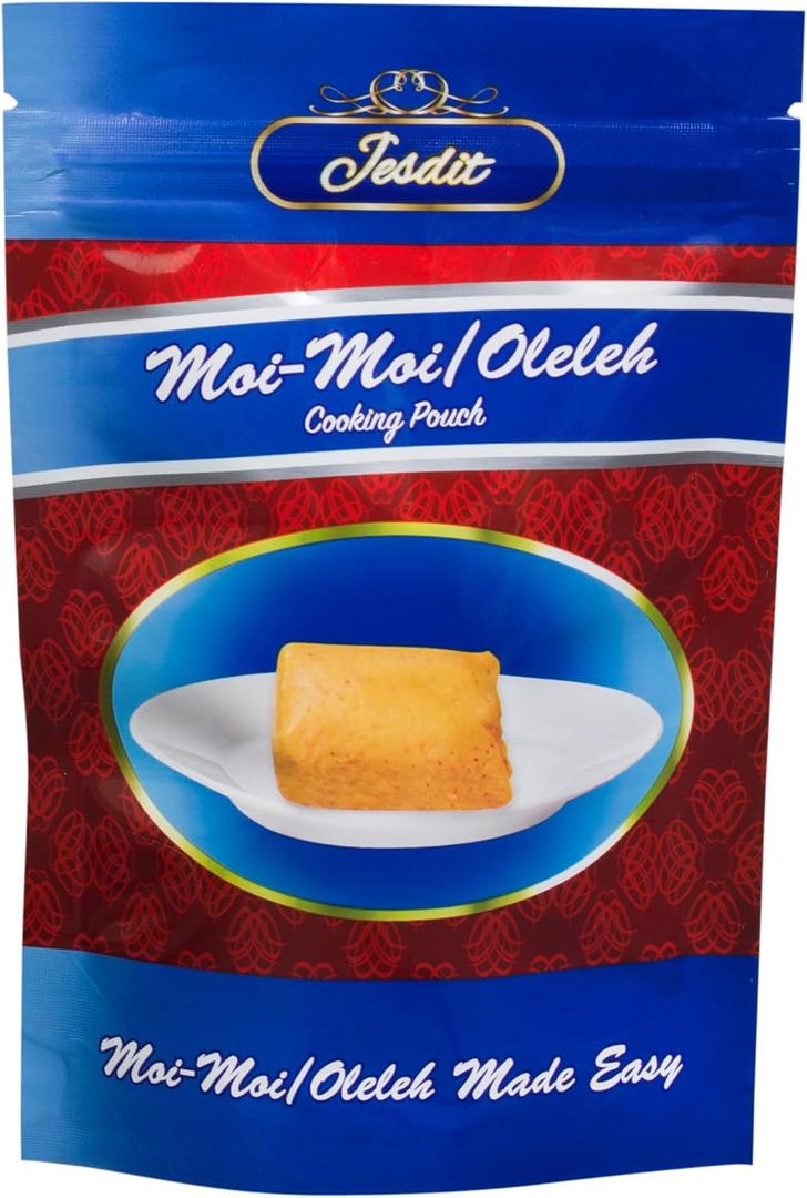 Jesdit Moi Moi Cooking Pouch (Pack of 100) Great for Moi Moi/Moin Moin (Bean Cake), Okpa, Ekuru, and Ofada