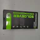 3 x Patella Knee Brace with Side Stabilizers for Men & Women, Adjustable Patellar Tendon Support Strap for Knee Pain, Knee Strap for Running, Meniscus Tear, Arthritis, Tendonitis, Injury Recovery (Black, One Size)