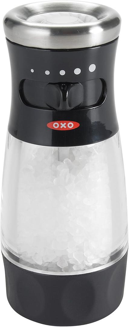 OXO Salt Grinder, Clear (Black)