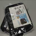 2 x Electronics Charger Organizer - Travel Cable Case for Cords, Chargers, and Tech Accessories (Black)