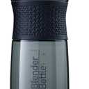 BlenderBottle SportMixer Shaker Bottle Perfect for Protein Shakes and Pre Workout, 28-Ounce, Black