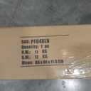 Herture Laundry Hampers with Shelf, Laundry Basket 3 Section, Laundry Sorter with Pull-Out Removable Large 3 Color Bags and Movable Wheels, Metal Frame, 3 x 15.87 Gallons (60L), Rustic Brown PF04XLN