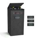 Recycle Bin for Kitchen - Indoor Recycling Bin with Lid (Grey, 13 Gallon)