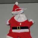 Idepet New Santa Dog Costume Christmas Pet Clothes Winter Hoodie Coat for Pet Dog Clothing Chihuahua Yorkshire Poodle (Medium (Pack of 1))