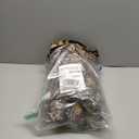 StangH Gold Curtains 90 inches Long Soft Velvet Vintage Print Floral Home Decor Heavy Privacy Thermal Insulated Window Drapes for Living Room/Bedroom/Office, W52 x L90, 2 Panels