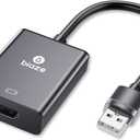 USB to HDMI Converter, Supports 4K@60Hz HDR, Compatible with laptops/desktops/TVs/Monitors/projectors. HDMI to USB Adapter, Compatible with Windows/Mac Systems (USB to HDMI Converter)