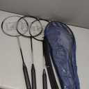 Triumph Sports 3-Player Badminton Set with 3 Rackets, and 1 Carry Case, Black