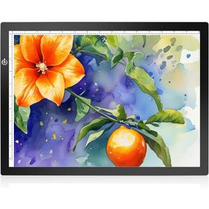 NXENTC A3 Trace Light Box, Diamond Art, Tracing Weeding Vinyl, Large Light Pad Tracing Light Board for Drawing, Artists, Sketching, Animation, Sketching,Designing, Stencilling X-ray Viewing
