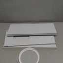 Forestchill Portable Air Conditioner Window Seal Plates Kit for 5.9" Diameter Exhaust Hose, Universal AC Vent Kit for Sliding Windows and Hung Windows, Adjustable Length Sealing Panels for Mobile A/C