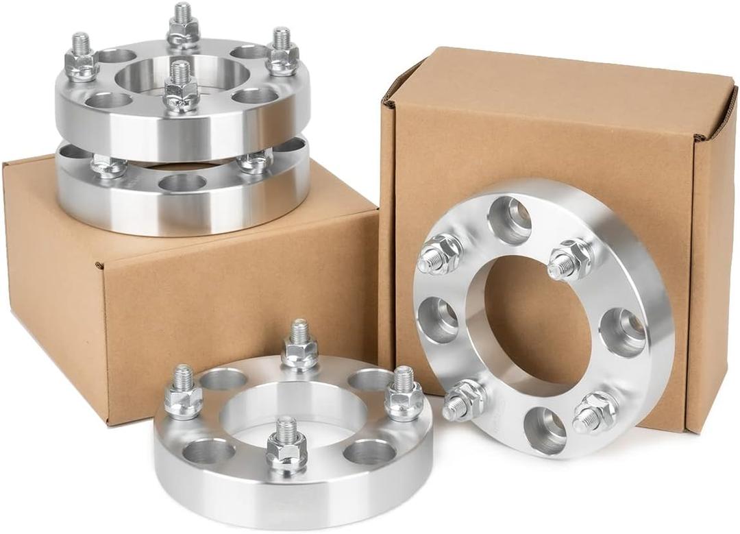 4x110 to 4x110 ATV Wheel Spacers 1" (25mm) Wheeladapter with 10x1.25 Studs & 74mm Center Bore, Compatible with Honda, Suzuki, Yamaha, Bombardier
