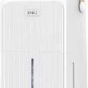 KNKA 2500 Sq.Ft Dehumidifiers for Home with Drain Hose Max 34 Pints, Dehumidifier for Basement, Bedroom, Bathroom, Large Room, Three Modes, Intelligent Humidity Control, Dry Clothes, 24HR Timer