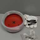 6-1/2"(165mm Hole Saw for Recessed Lights,Bi-Metal Hole Cutter with Dust Bowl Catcher and Thickened Gloves for Led Recessed Lighting Wood Metal Drywall PVC