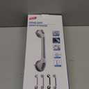 TAILI Grab Bars for Bathtubs and Showers 2 Pack Suction Grab Bar, Heavy Duty Shower Handle Removable Bath Handrails for Seniors and Elderly, Bathroom Safety Grip No Drilling Waterproof,Grey (16.8", Gray)