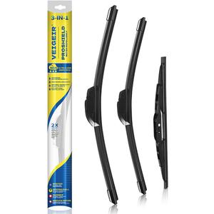 3 Pack Windshield Wiper Blades Compatible with Ford Escape and Mercury Mariner 2005-2007, Front and Rear, 20" 18" 10"