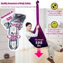 Double Layer Sensory Swing for Kids & Adults, Holds 300lbs with 360° Hanger