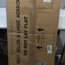 Amazon Basics Full Length Floor Mirror, 59 x 16 x 0.55 inches, Black