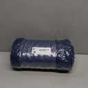 Arotive Luxury Chenille Bathroom Rug Mat, Extra Soft Thick Absorbent Shaggy Bath Rugs, Non-Slip Machine Wash Dry, Plush Bath Mats for Bathroom, Shower and Tub, 54x24, Navy