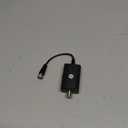 GE Indoor HD Digital TV Antenna Amplifier, Low Noise Antenna Signal Booster, Clears Up Pixelated Low-Strength Channels, Supports HD Smart TV VHF UHF, AC Adapter, Black, 42178